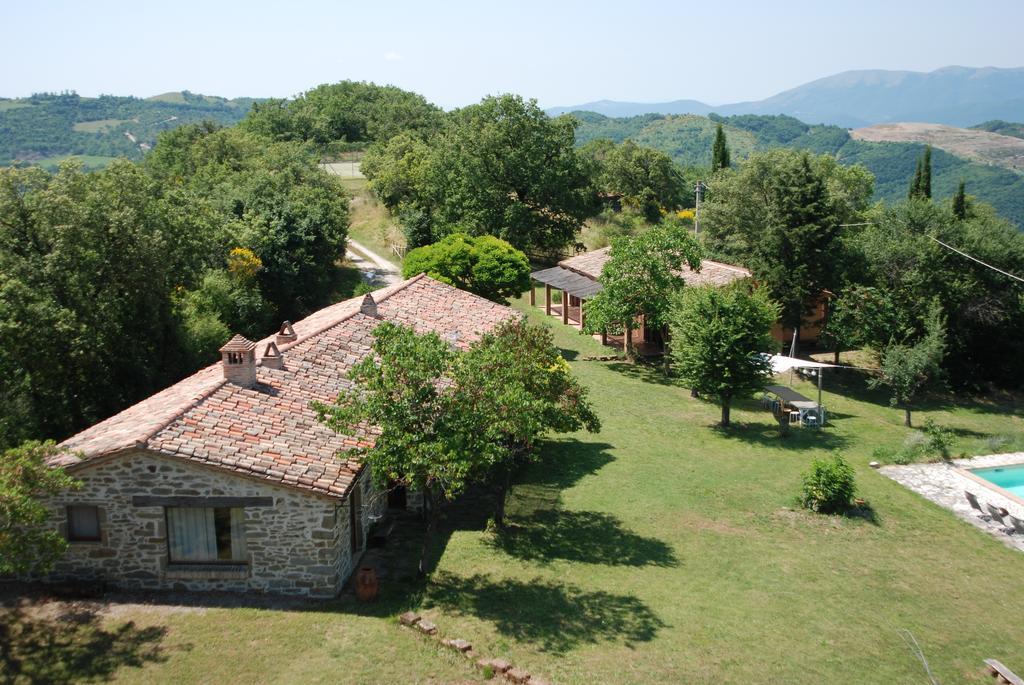 Il Tamantino Villa Gubbio Bagian luar foto