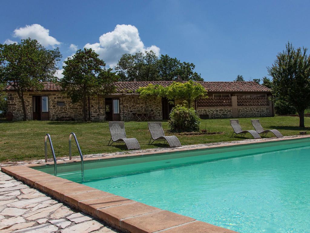 Il Tamantino Villa Gubbio Bagian luar foto
